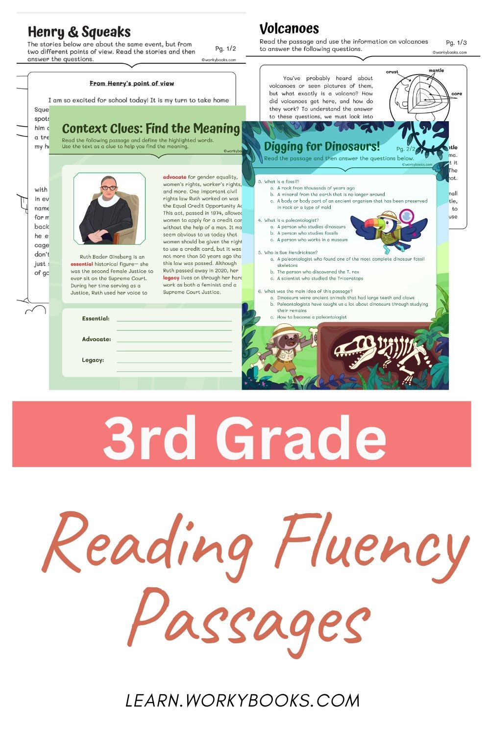 Reading Fluency Passages Printable Free