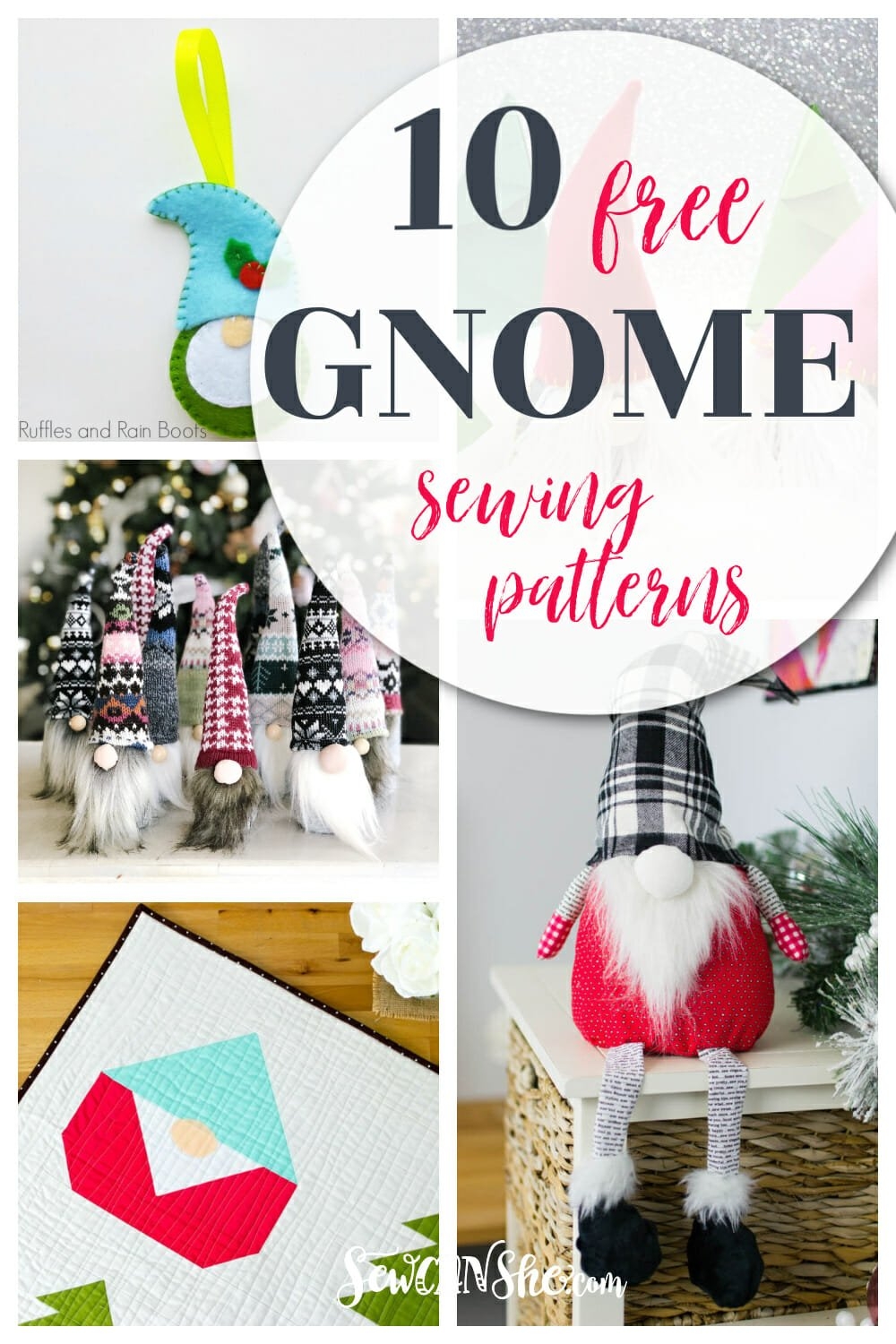 10 Free Gnome Sewing Patterns Sew Cute Gnomes For The Holidays 