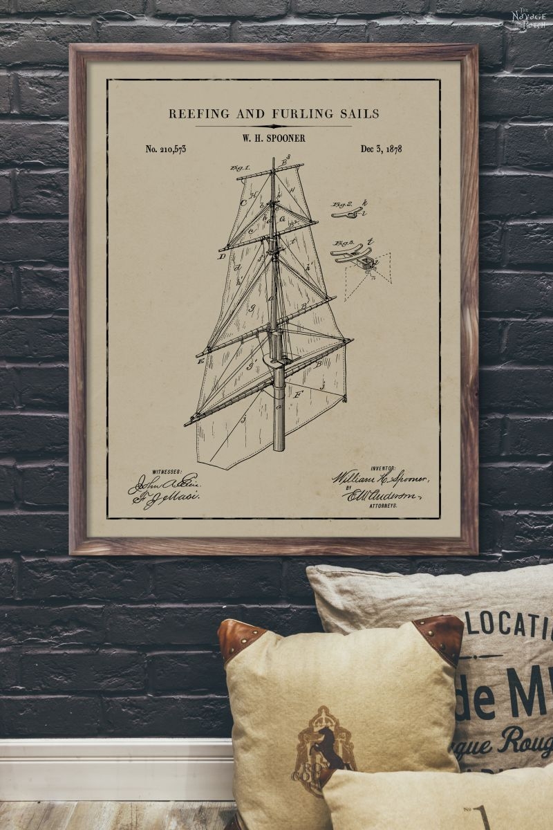 Free Printable Nautical Wall Art