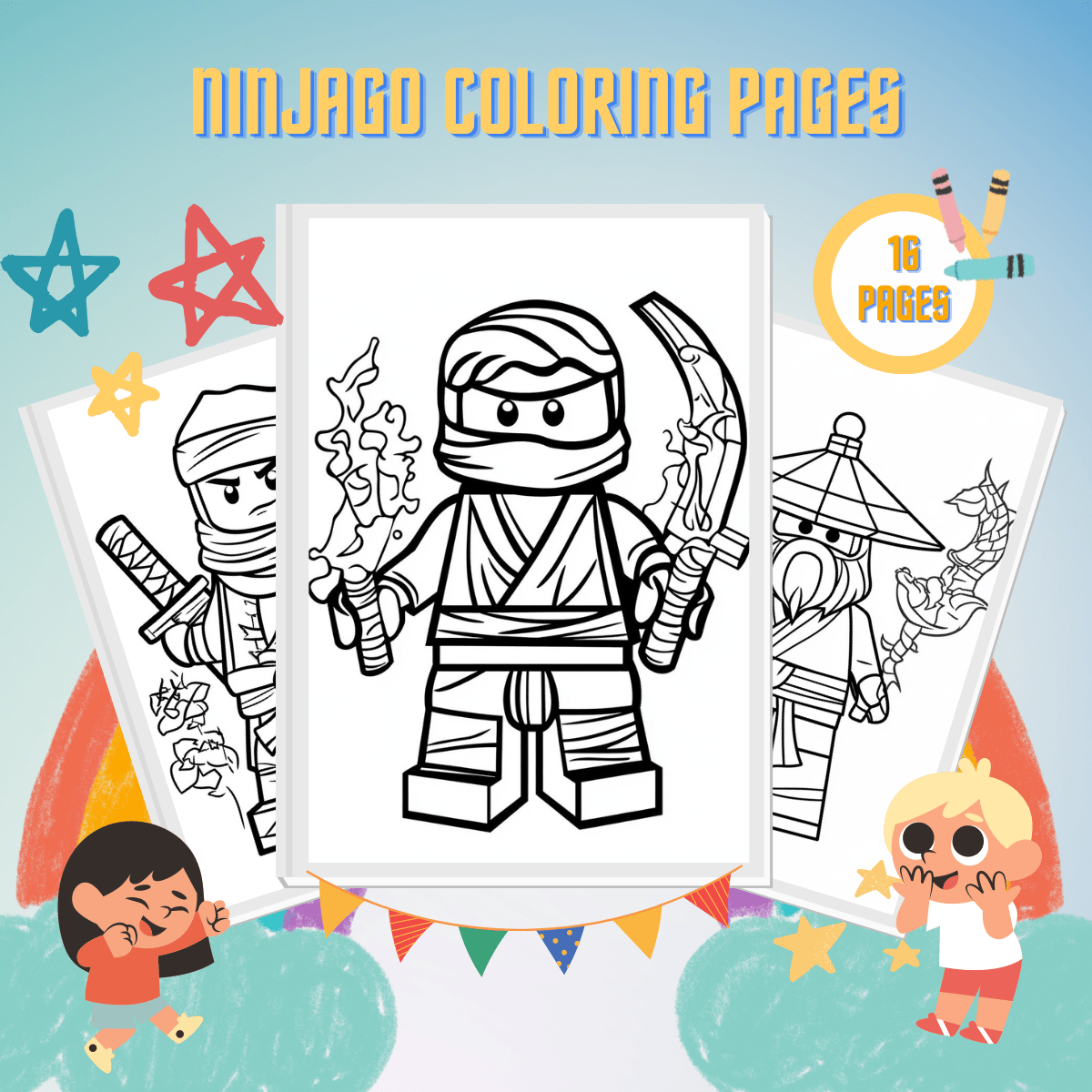 Free Printable Ninjago Coloring Pages