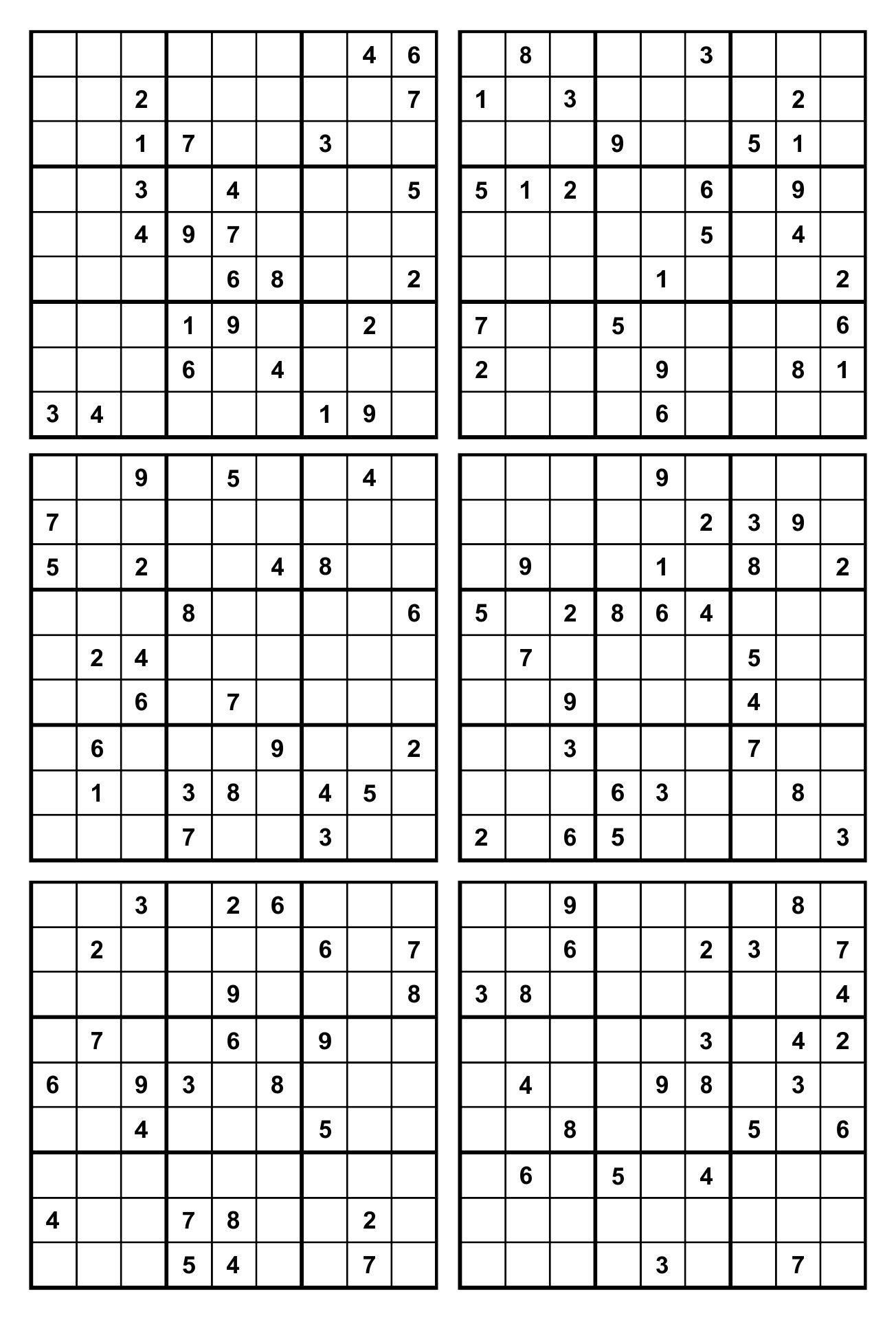 16 Sudoku 10 Free PDF Printables Printablee