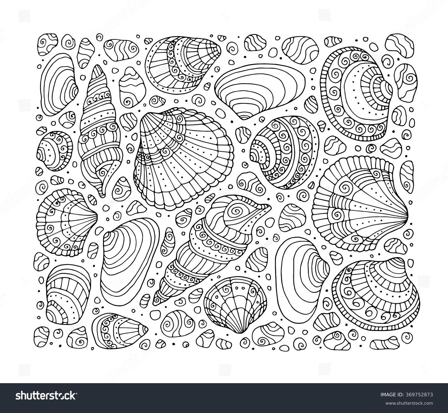 2 588 Zentangle Beach Images Stock Photos 3D Objects Vectors Shutterstock