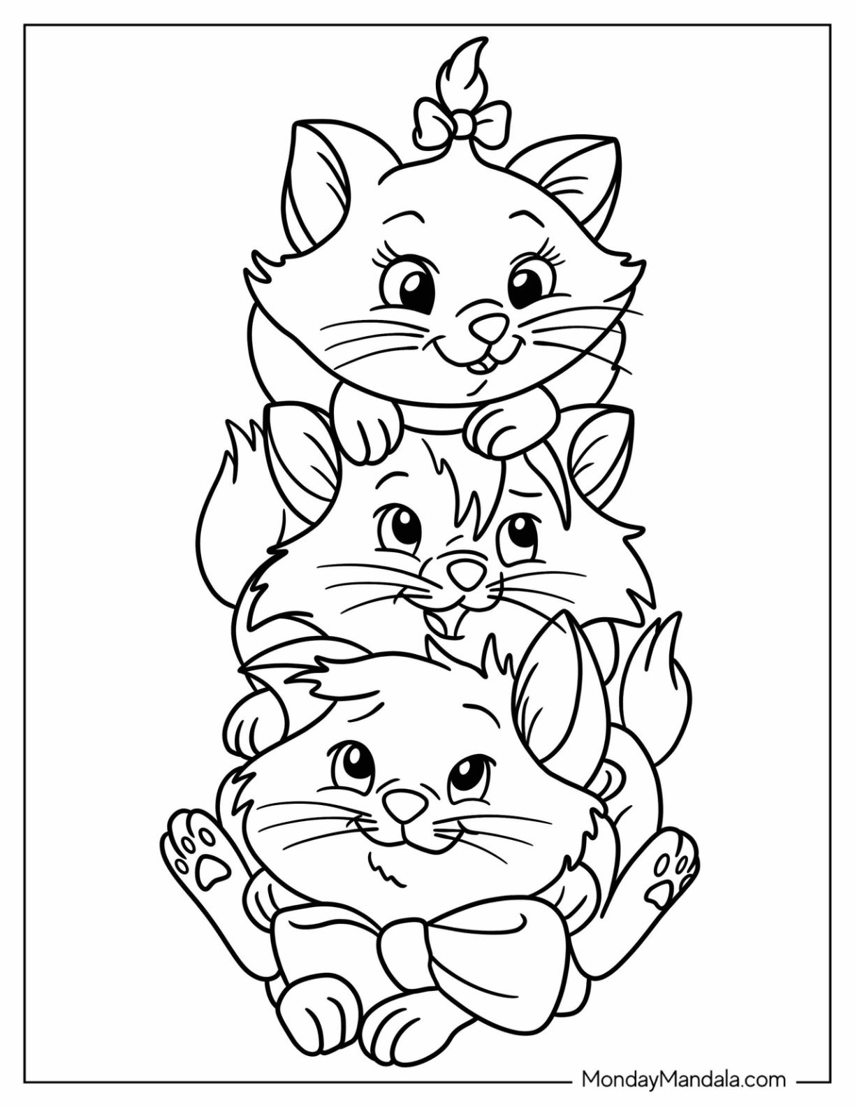 20 Aristocats Coloring Pages Free PDF Printables 