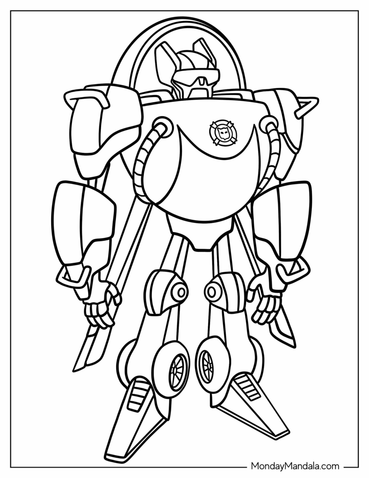 20 Rescue Bots Coloring Pages Free PDF Printables 