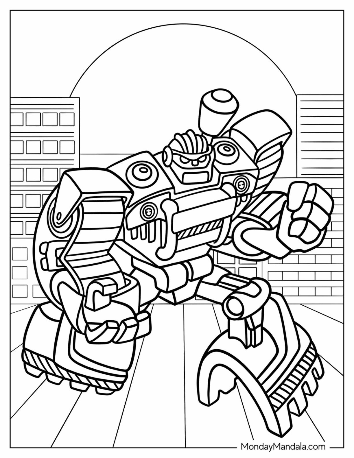 20 Rescue Bots Coloring Pages Free PDF Printables 