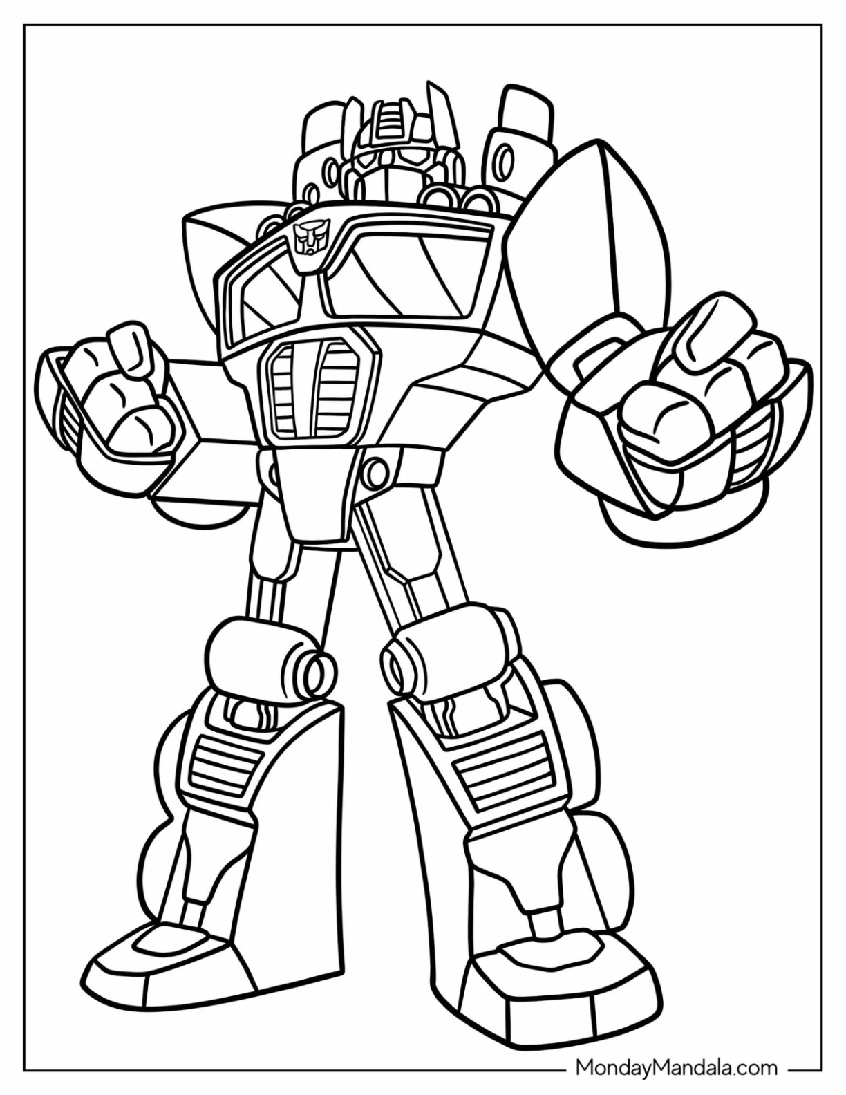 20 Rescue Bots Coloring Pages Free PDF Printables 