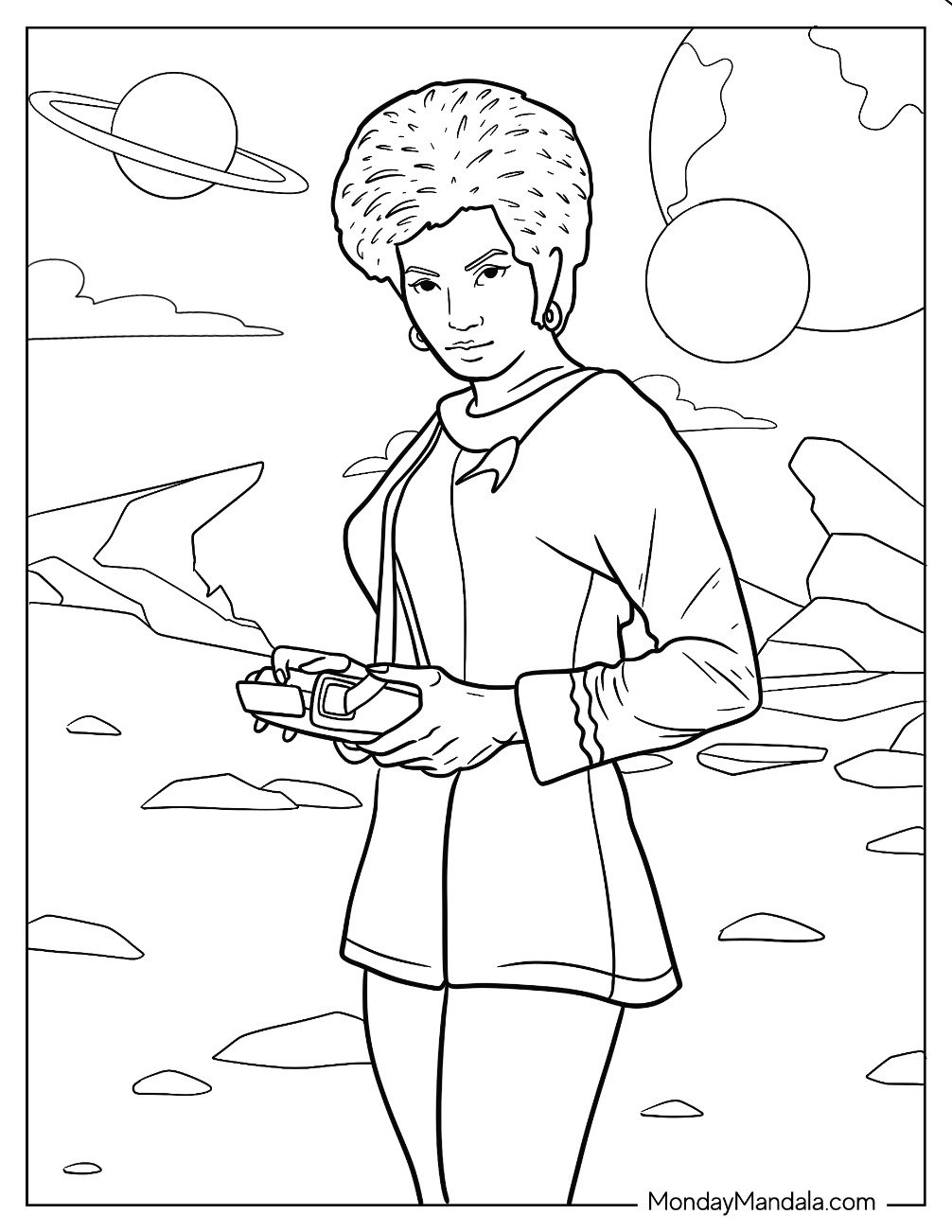 20 Star Trek Coloring Pages Free PDF Printables 