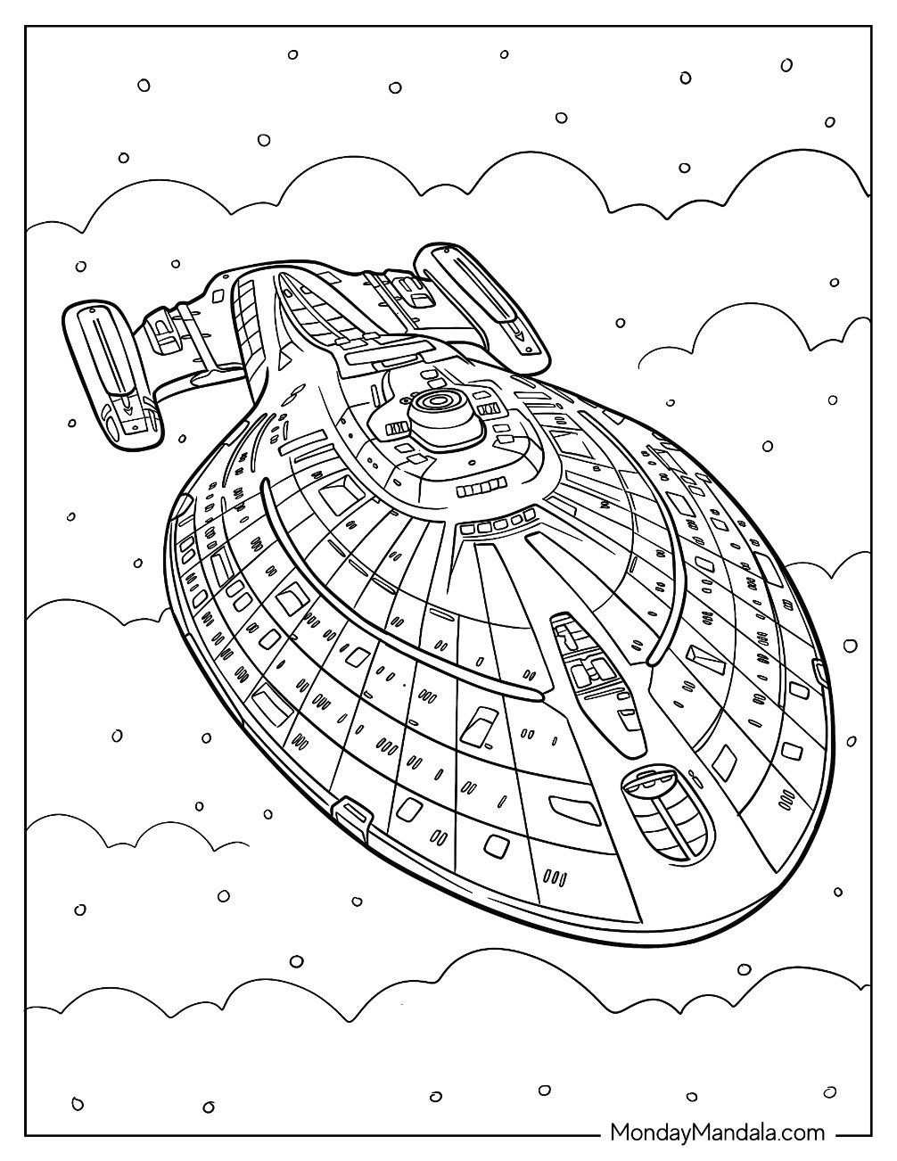 20 Star Trek Coloring Pages Free PDF Printables 