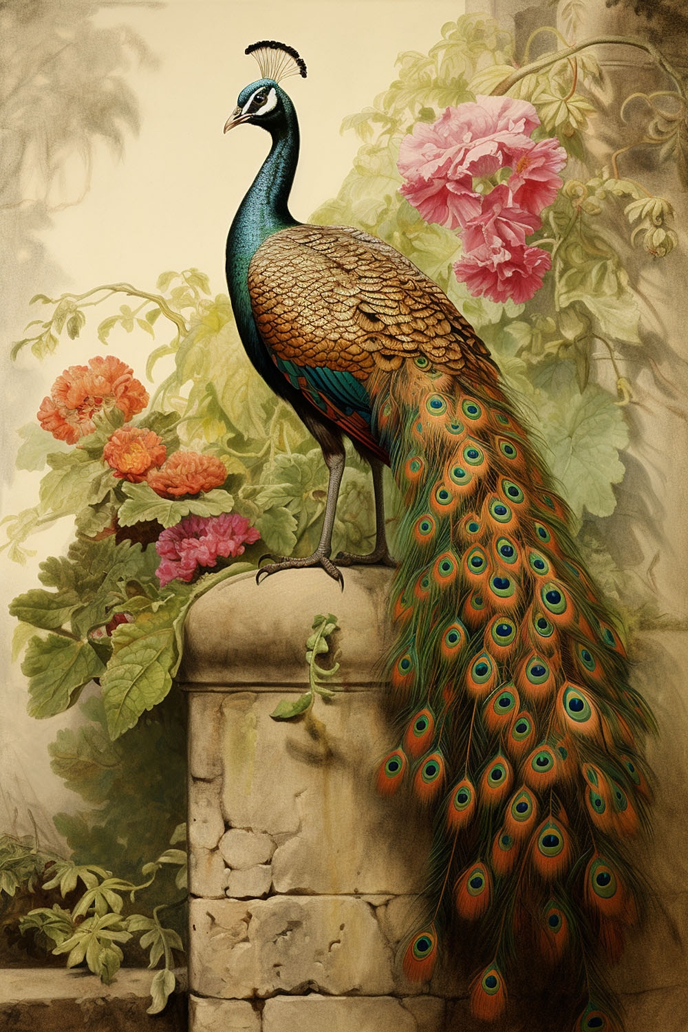 23 Free Peacock Images Fabulous The Graphics Fairy