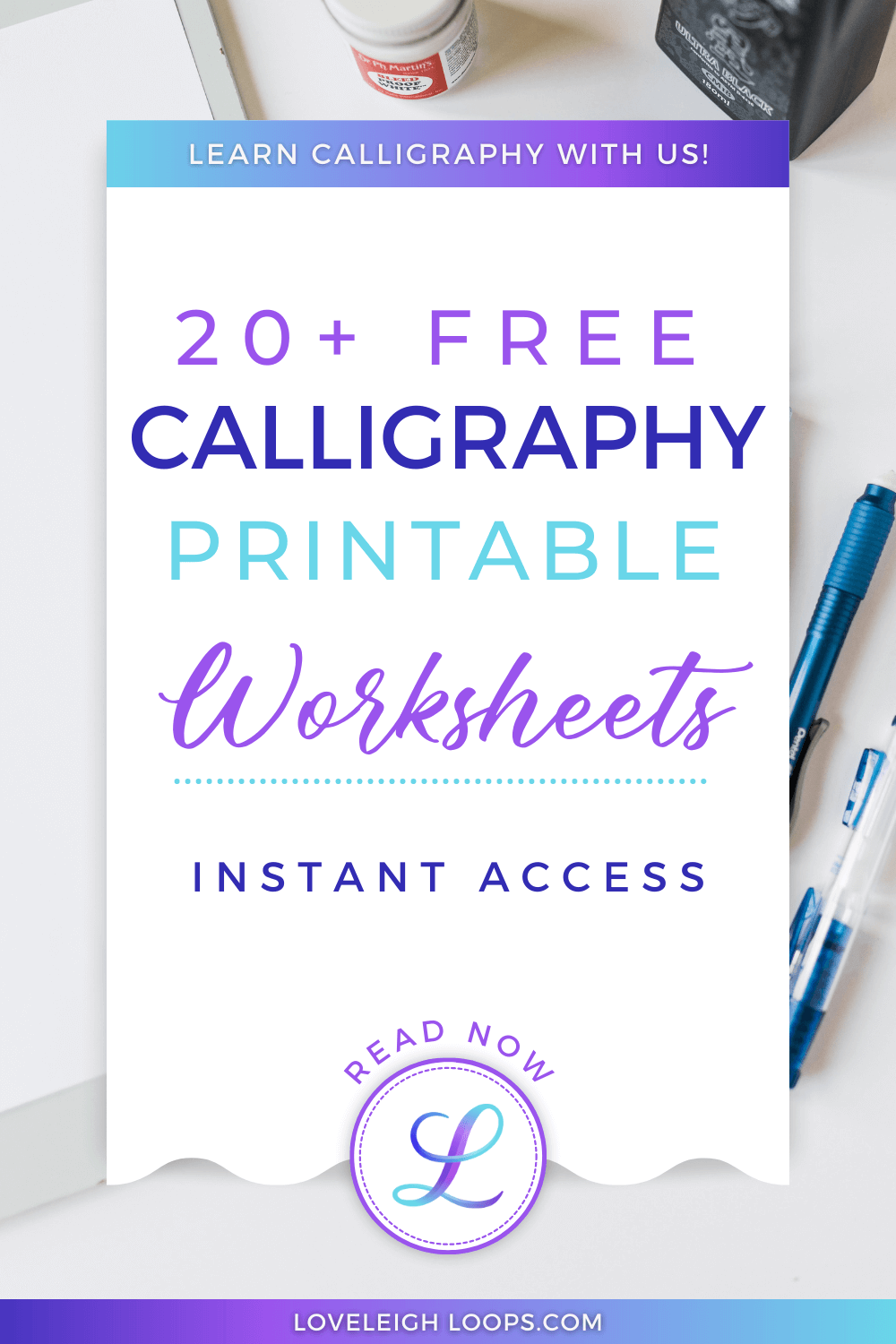 Free Hand Lettering Printables
