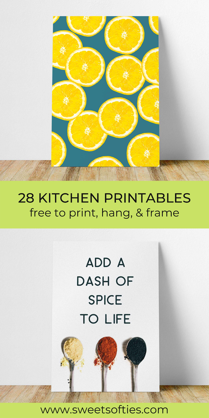 28 Free Kitchen Printables Sweet Softies
