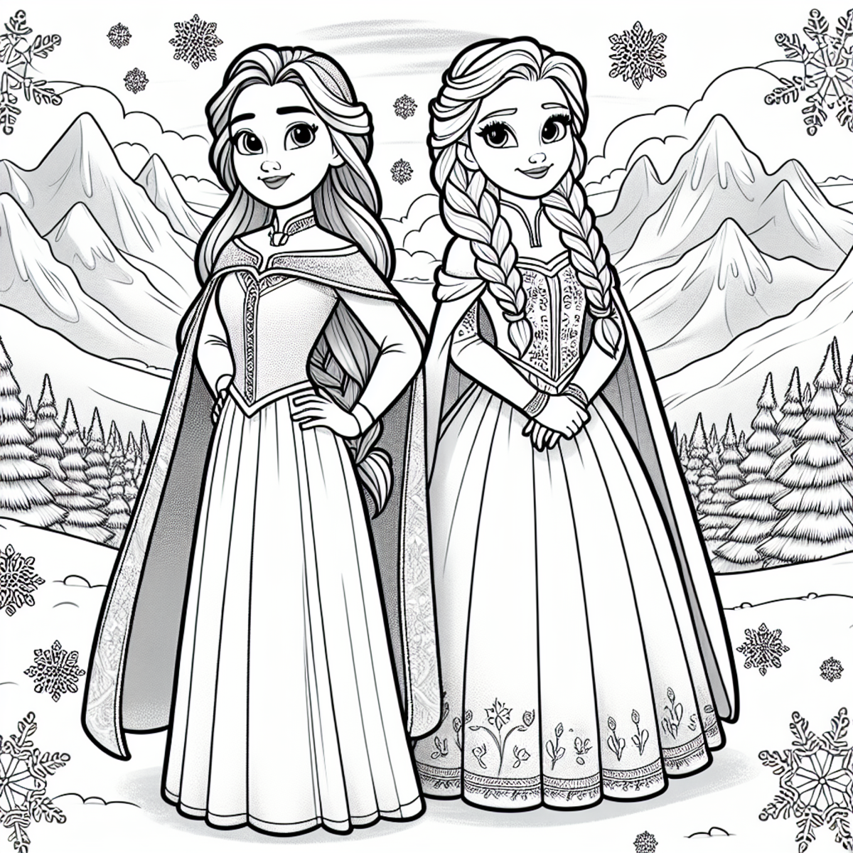 35 Elsa Coloring Pages From Frozen For Kids Parade