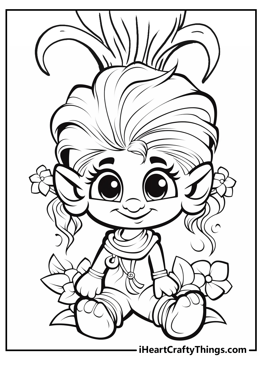 35 Troll Coloring Pages 100 Free Printables 