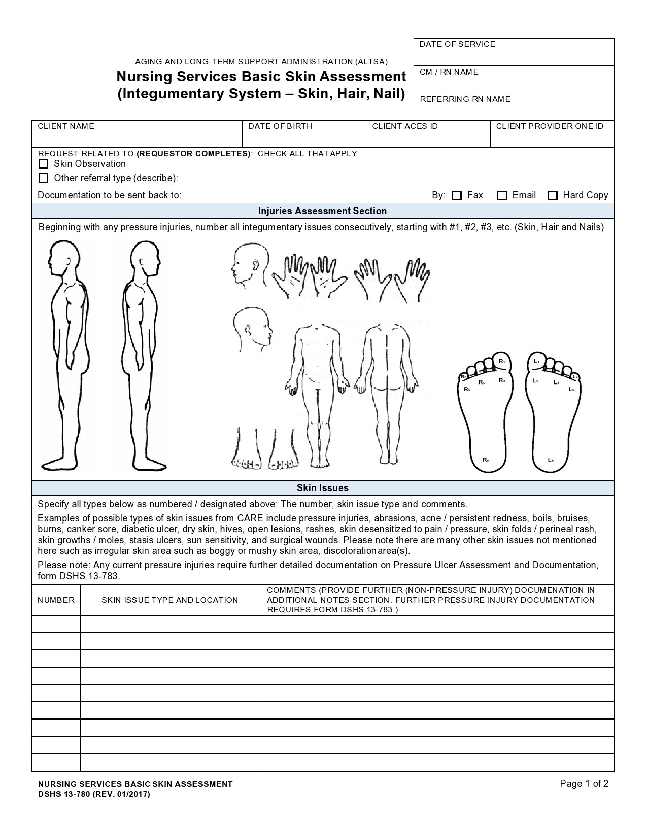 Free Printable School Nurse Forms