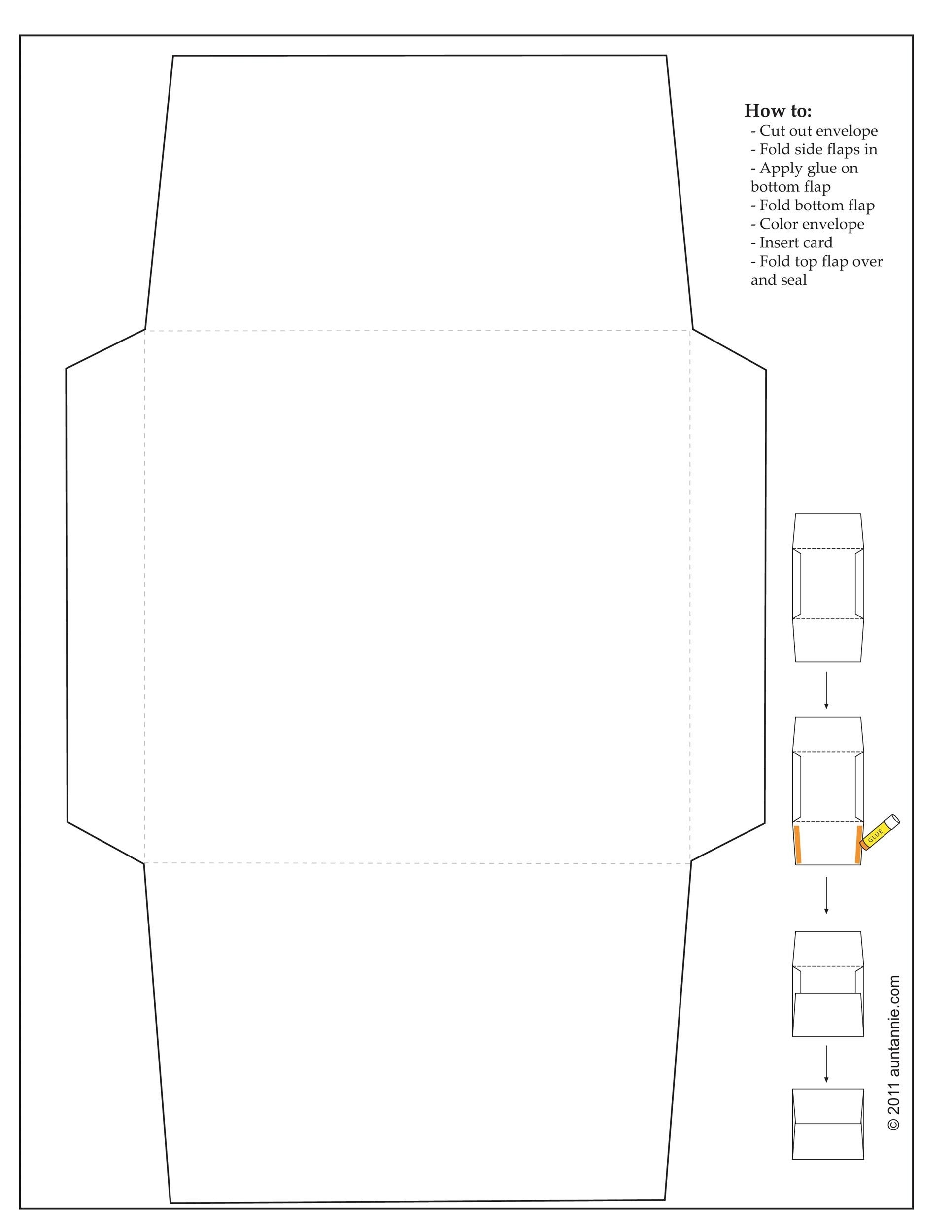 40 FREE Envelope Templates Word PDF TemplateLab