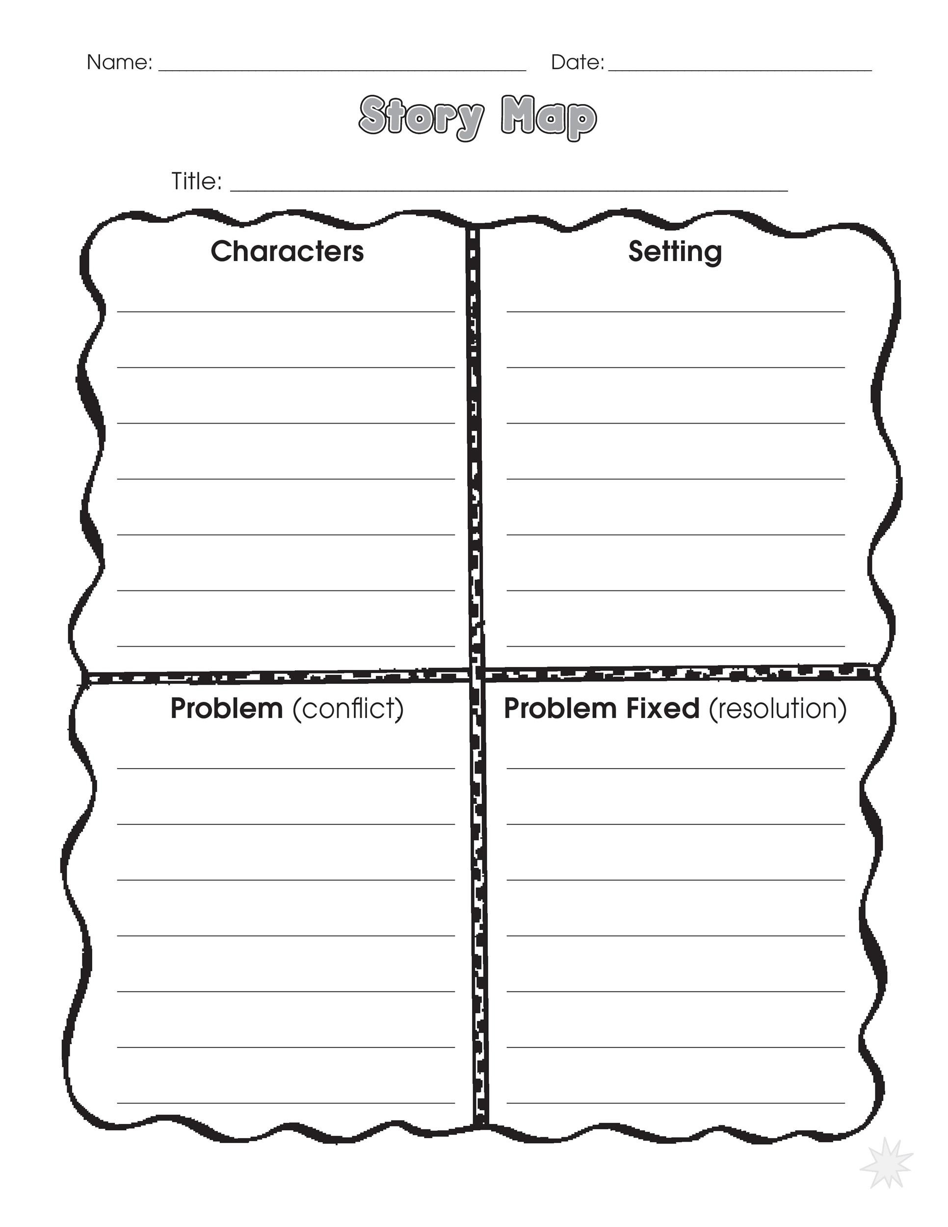 41 Free Printable Story Map Templates PDF Word PPT 