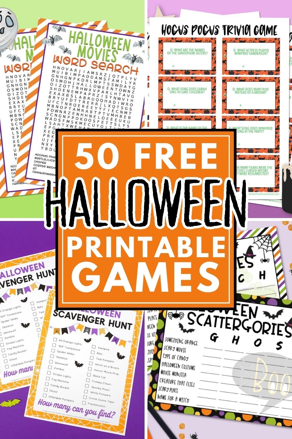 Free Printable Werewolf Game