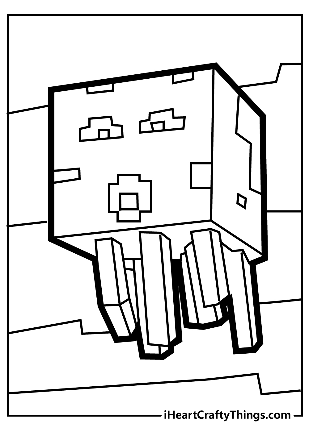55 Minecraft Coloring Pages For Kids 100 Free Printables 