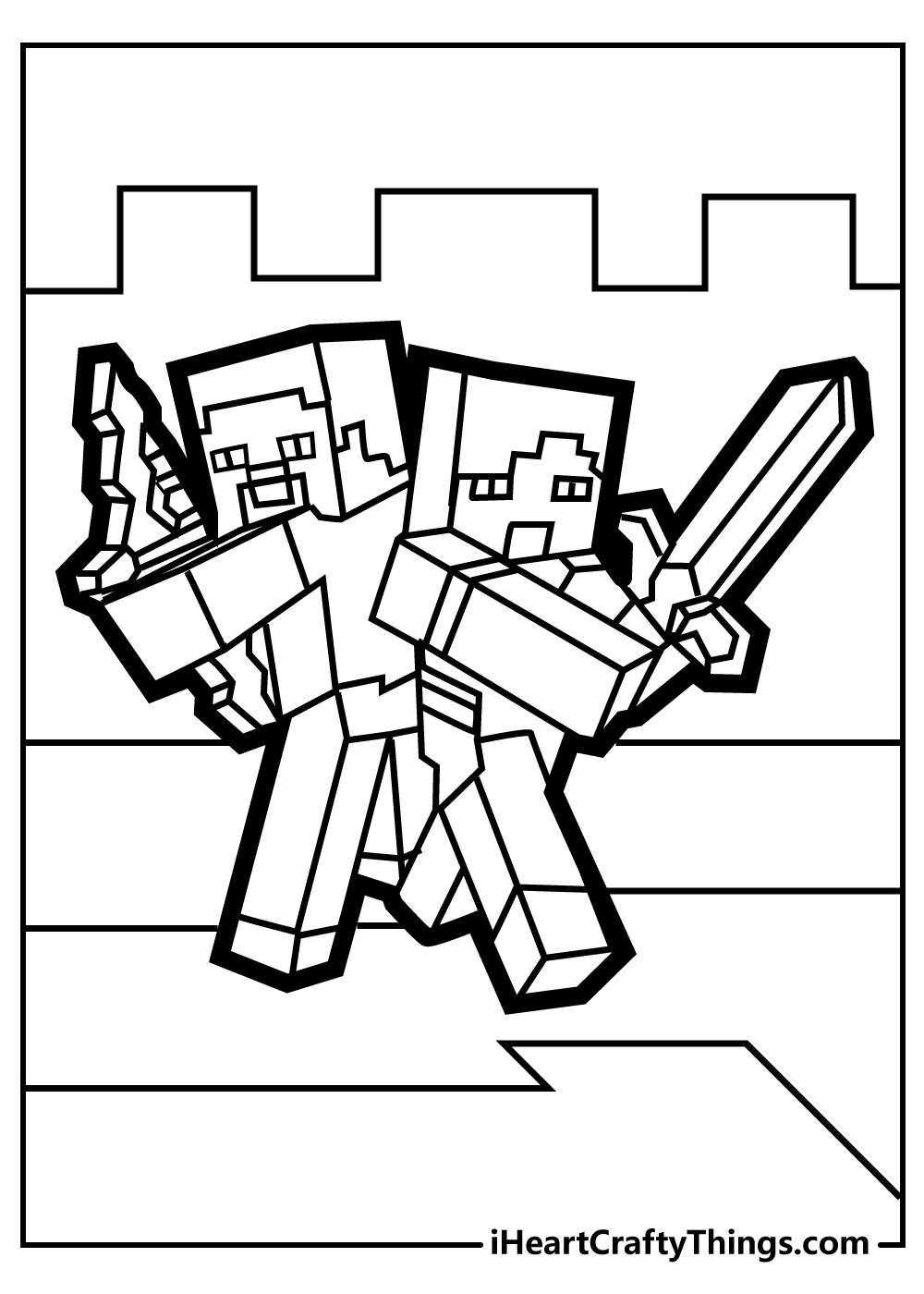 Free Printable Minecraft Characters