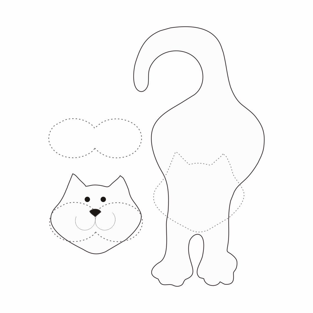 Free Printable Cat Sewing Patterns