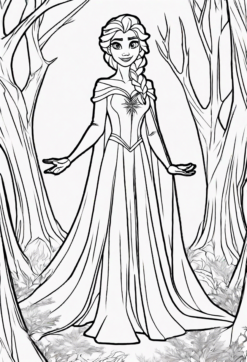 6 Elsa Coloring Pages ColorBliss