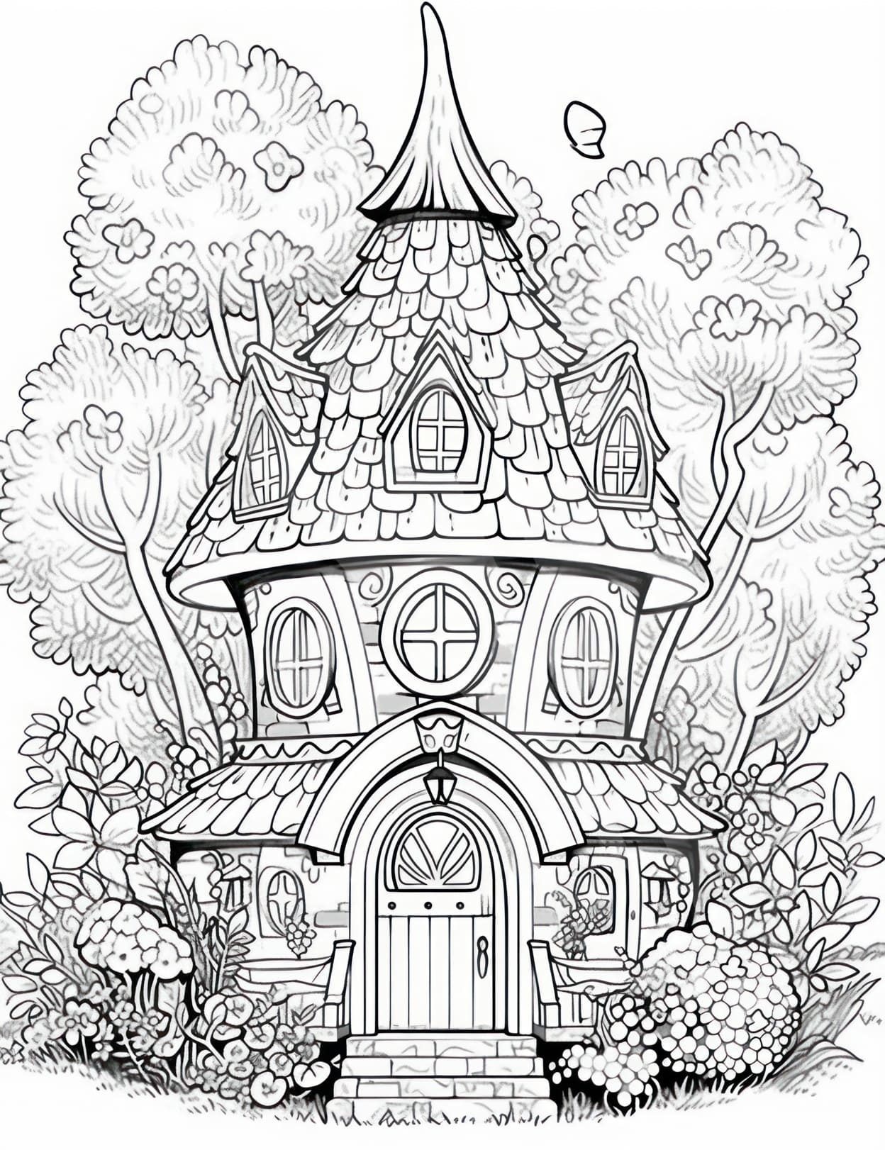 65 House Coloring Pages For Adults And Kids Our Mindful Life