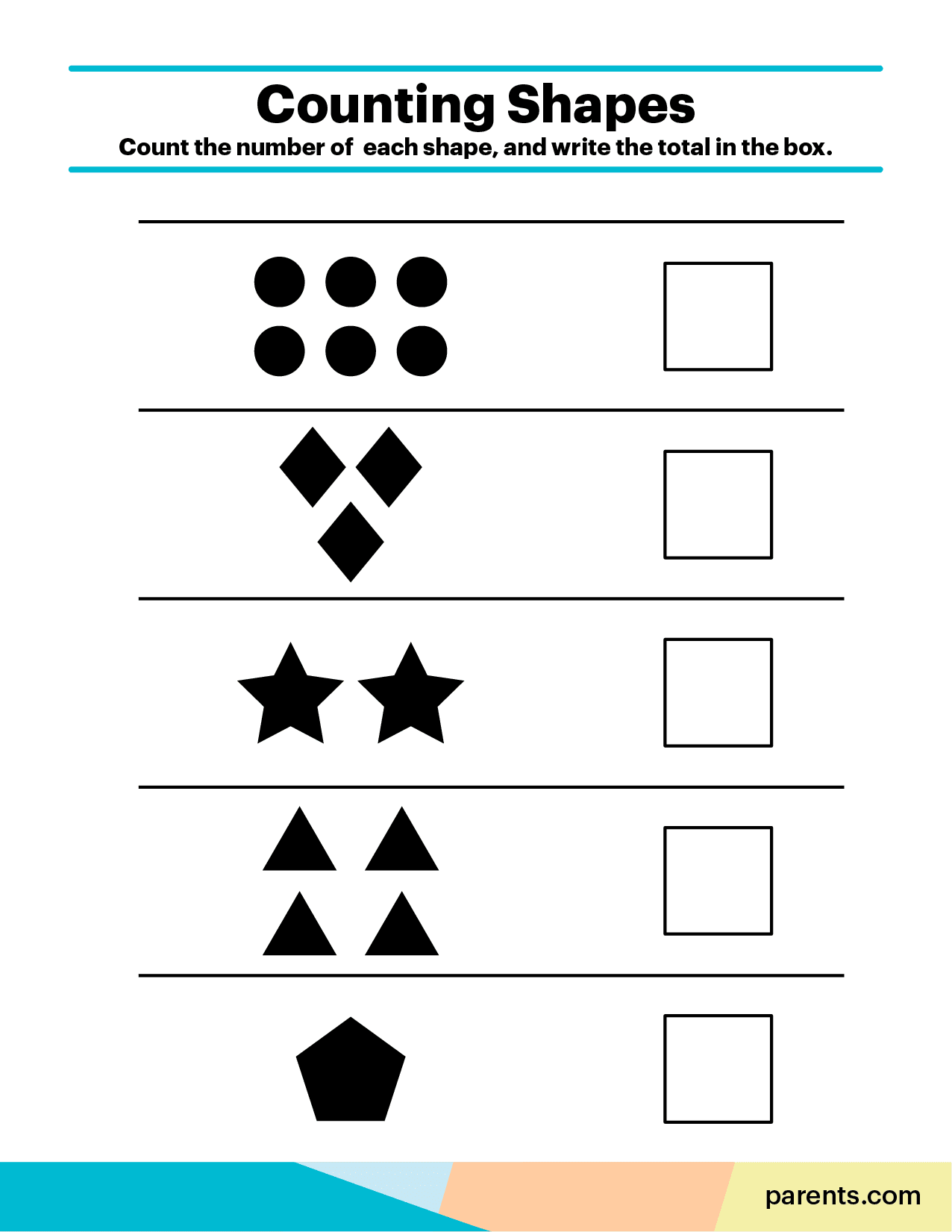 Free Printable Math Worksheets Kindergarten