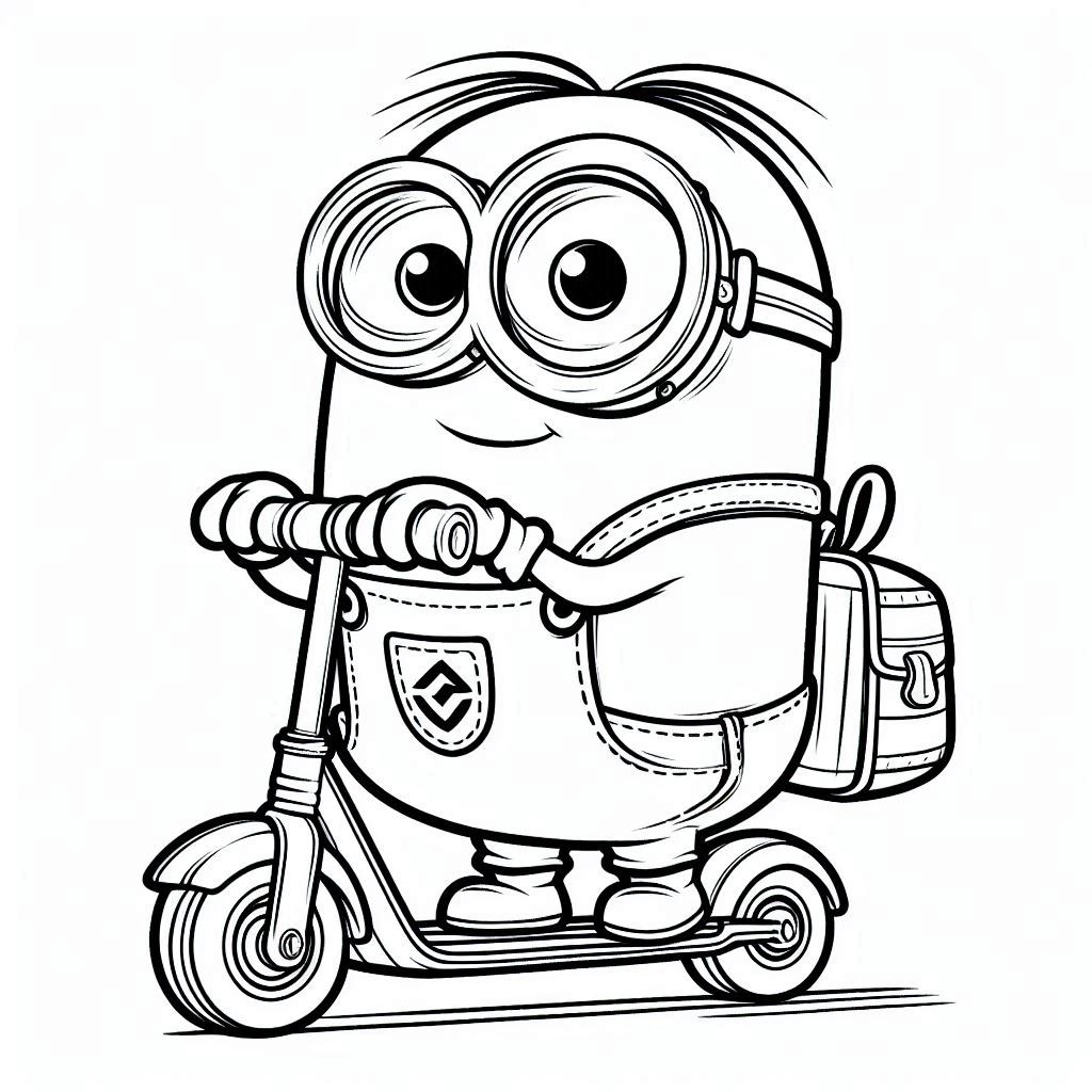 Free Printable Coloring Pages Minions
