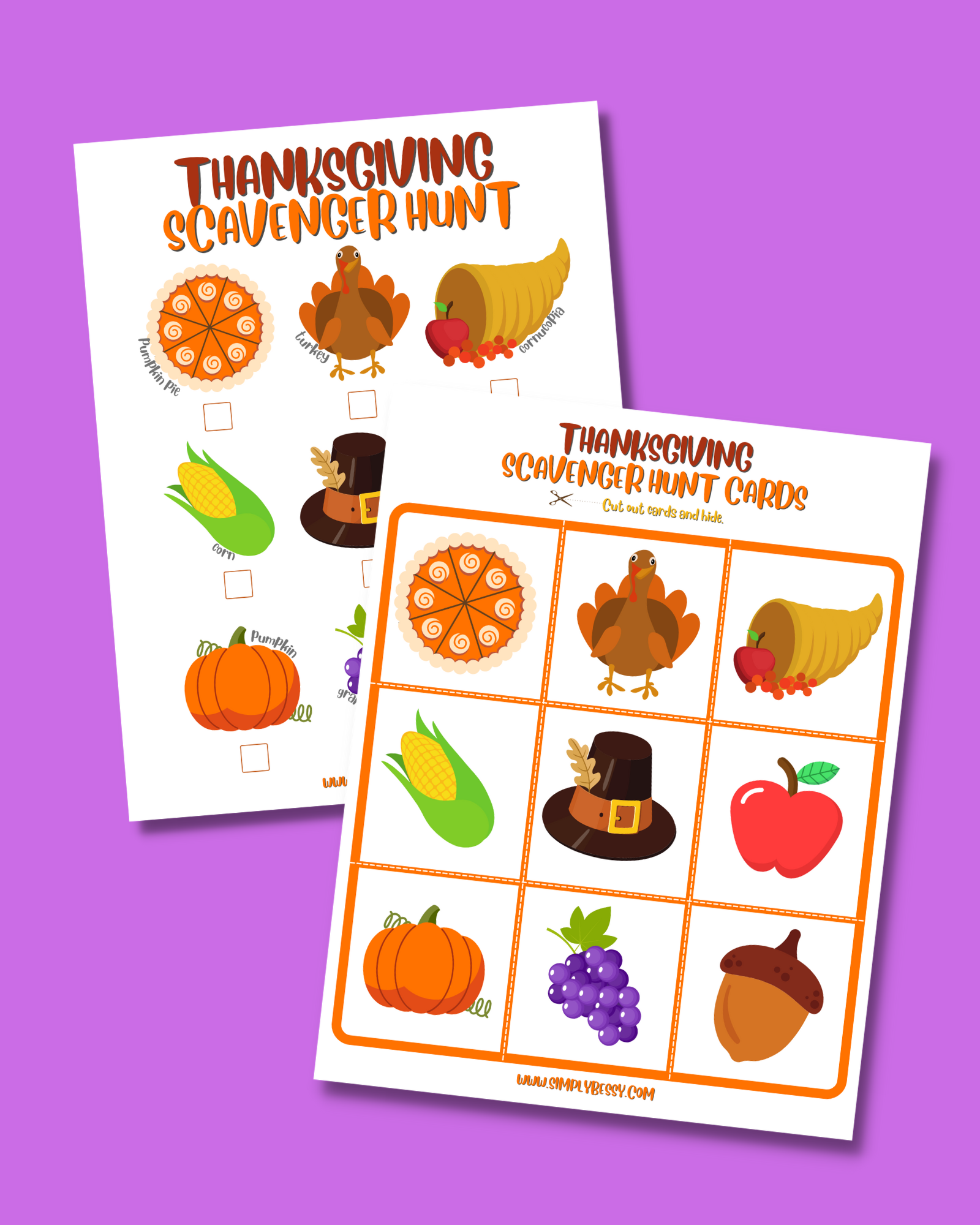 75 Free Thanksgiving Printables Made With HAPPY