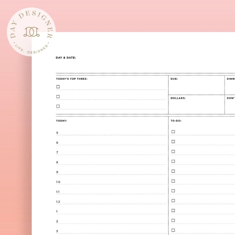 8 Places To Find The Best Free Planner Printables