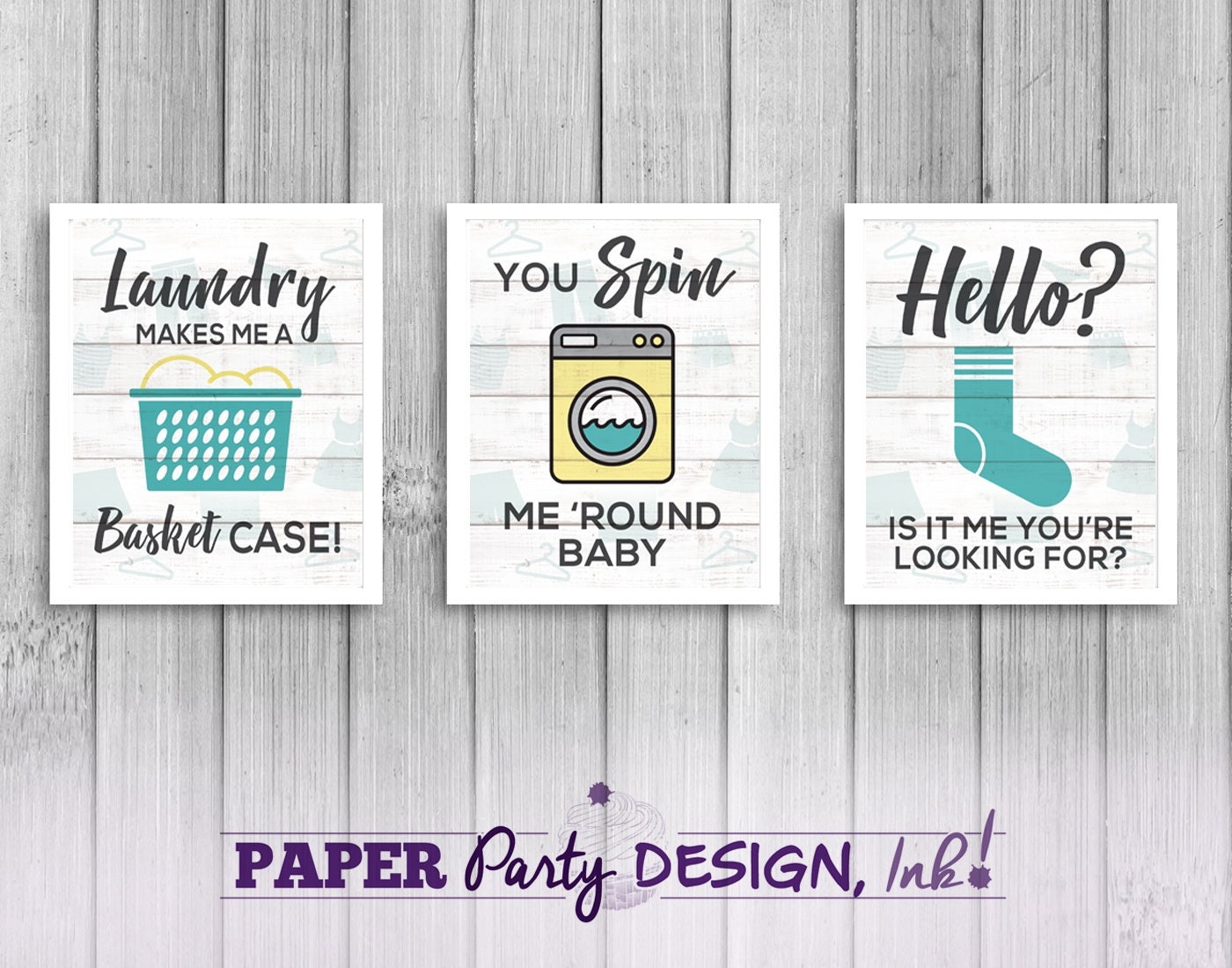 Laundry Printables Free