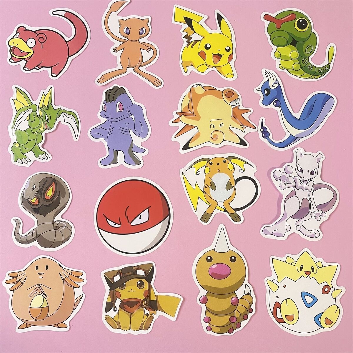 Printable Pokemon Stickers Free