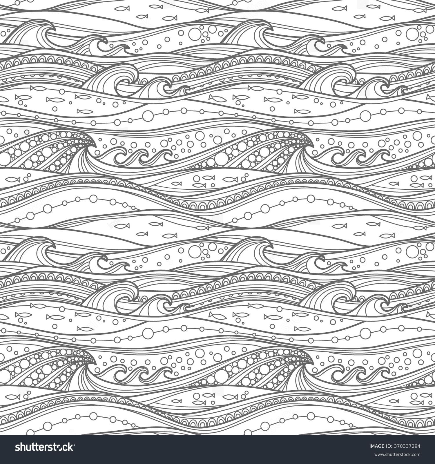 Free Printable Zentangles Beach