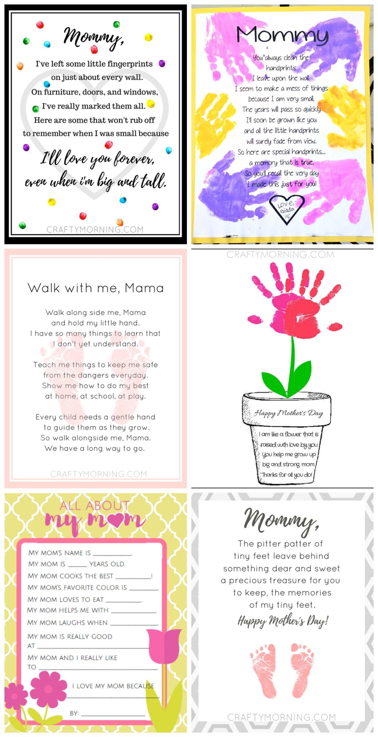 9 Free Mother s Day Printables Poems 