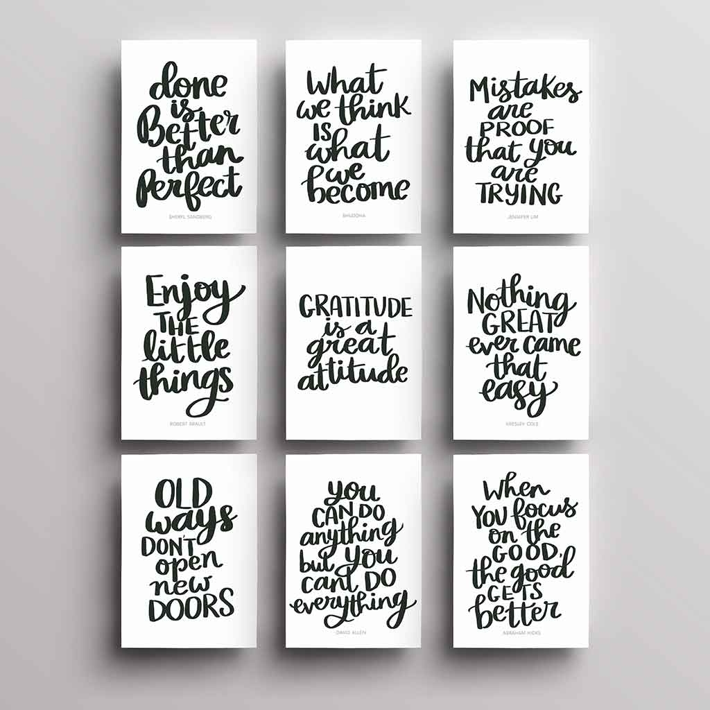 9 Free Printable Quotes To Motivate You Smiling Colors