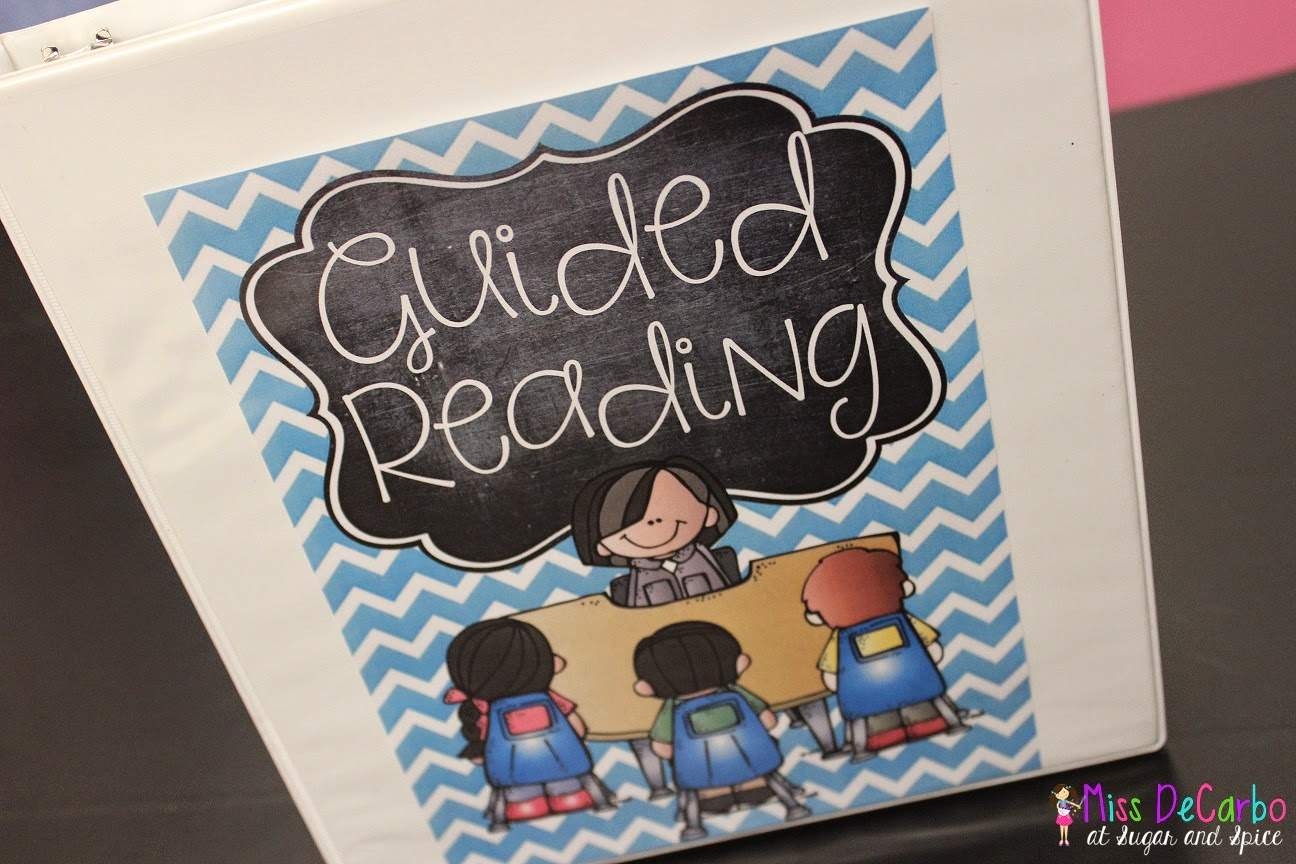 A Glance Into My Guided Reading Binder Miss DeCarbo