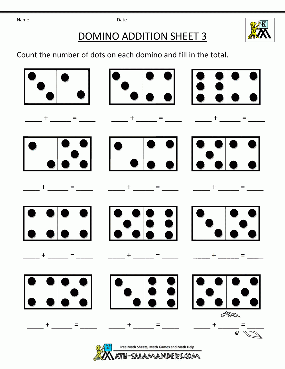 Addition And Subtraction Worksheets