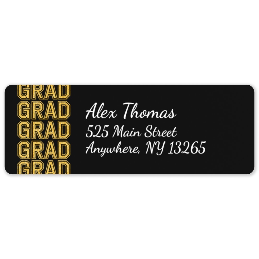 Address Labels Address Label Sheet The Grad Walmart Photo
