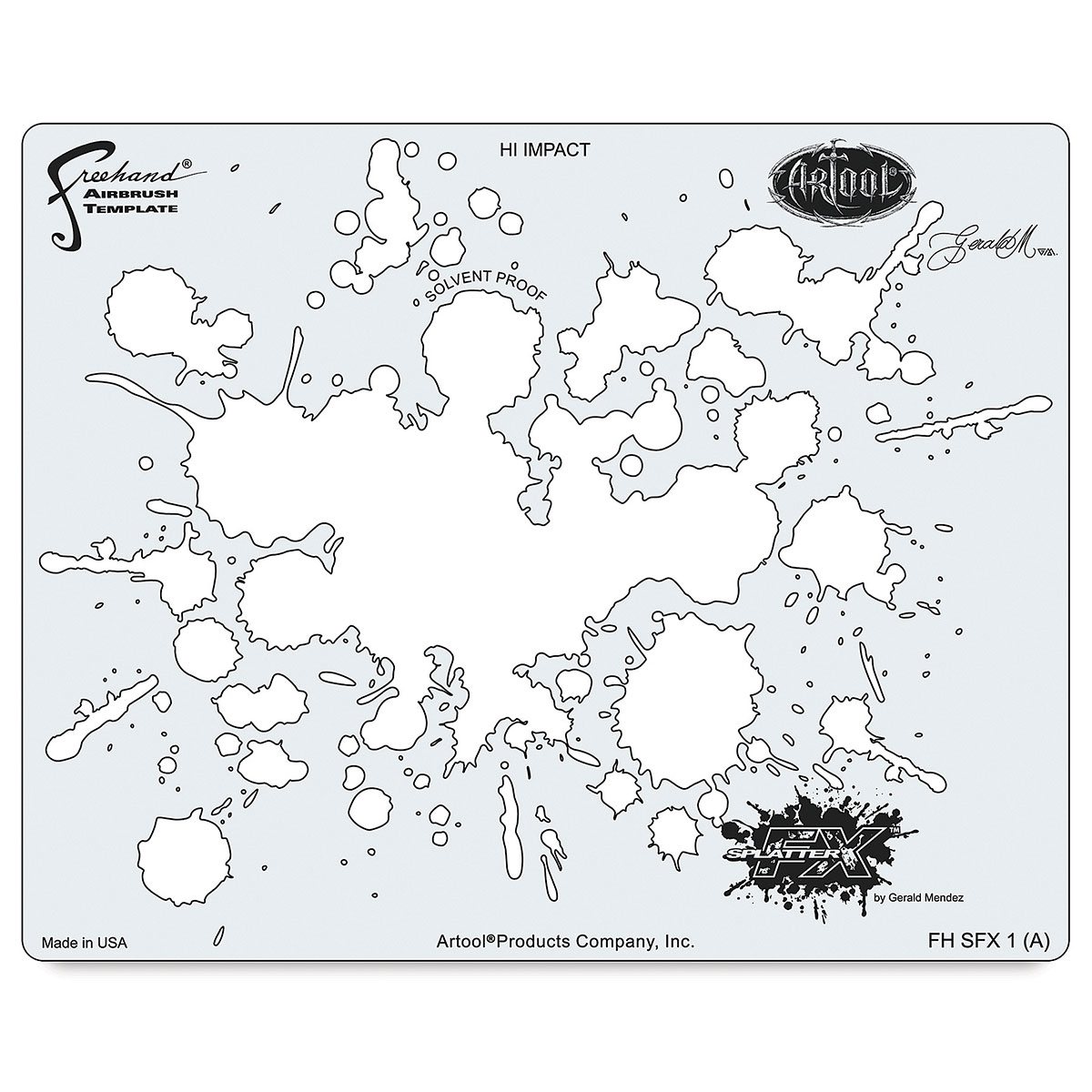 Airbrush Stencils And Templates BLICK Art Materials
