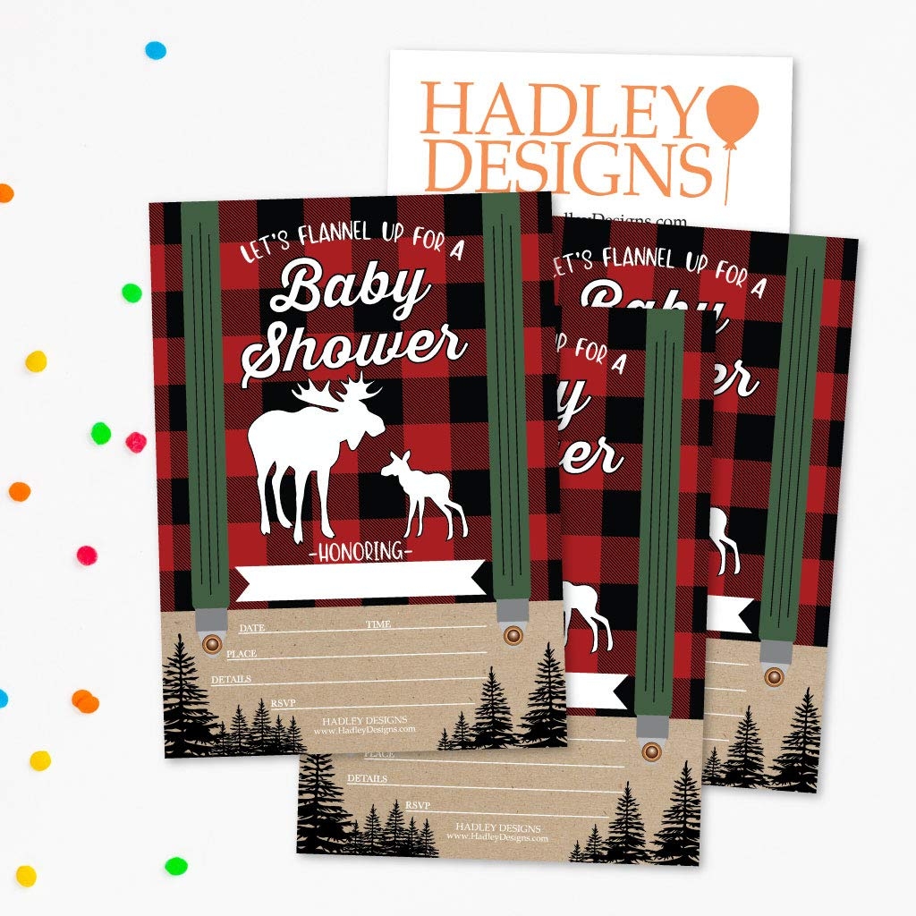 Lumberjack Baby Shower Free Printables