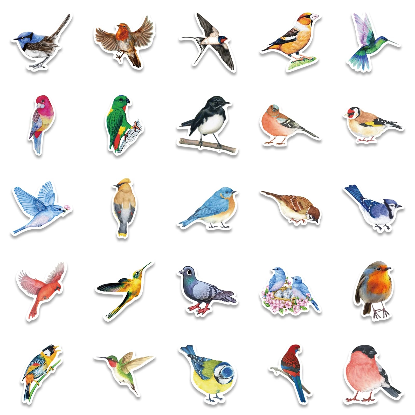 Free Printable Of Bird Stickers