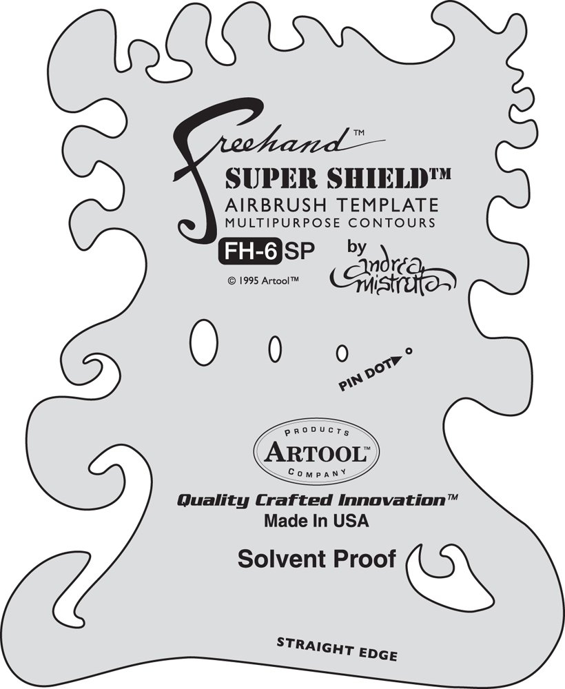 Amazon Artool Freehand Airbrush Templates Flame O Rama 2 Van Flamin Arts Crafts Sewing