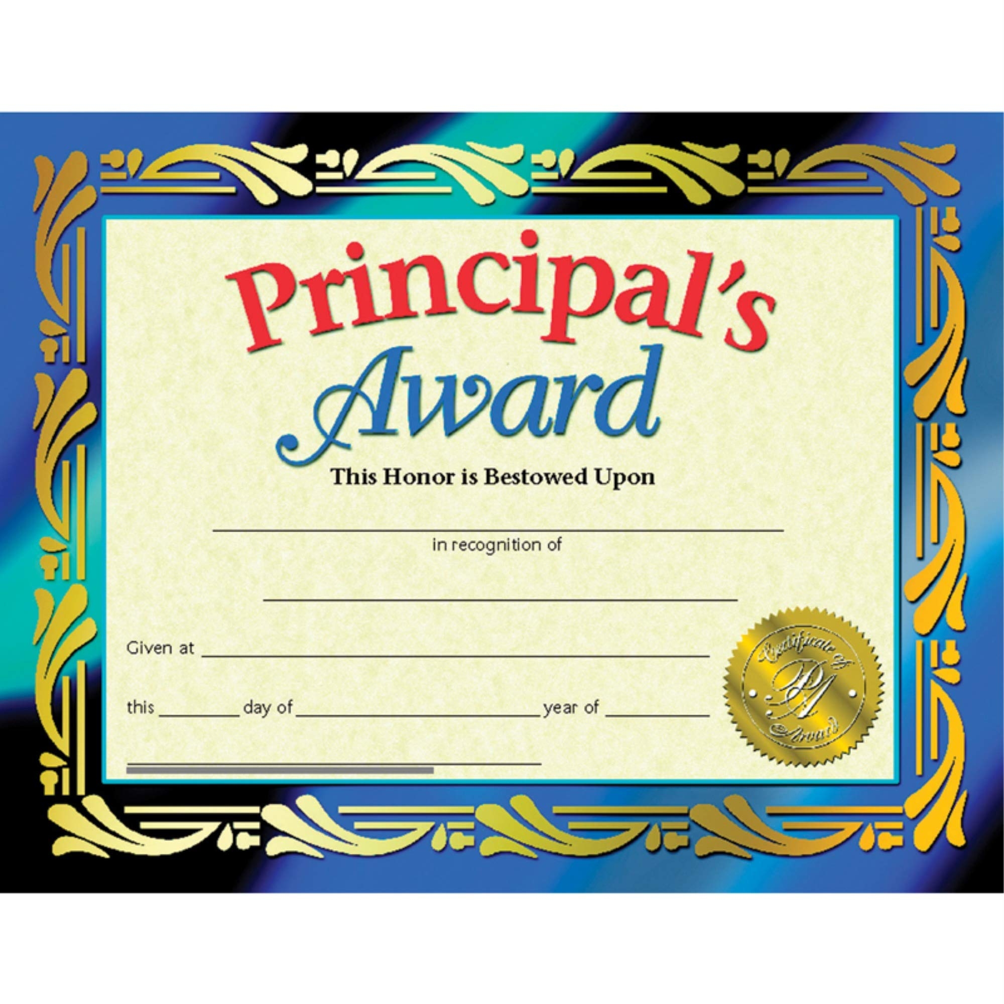 Amazon Hayes Principal s Award 8 1 2 X 11 30 Per Pack Office Products