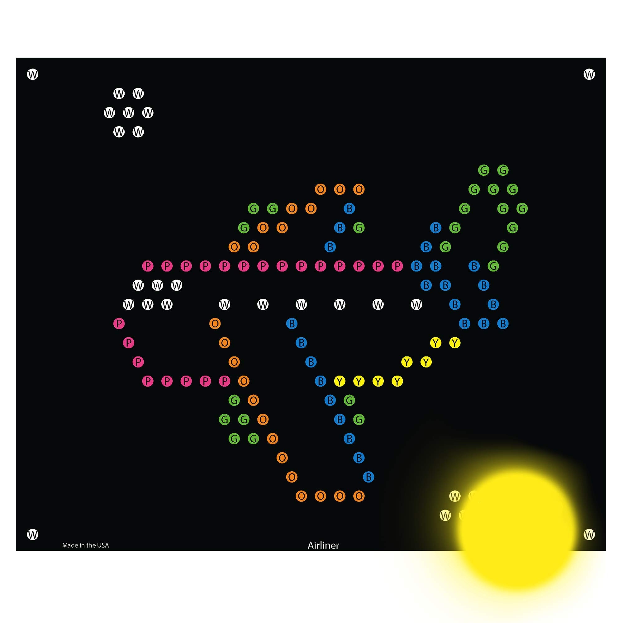 Amazon IllumiPeg Things That Go Refill Templates For Basic Fun Lite Brite Ultimate Classic 10 Sheets 7x8 Toys Games