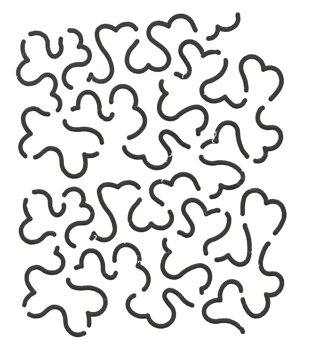 Amazon Little Heart Beat Stipple Quilting Stencil