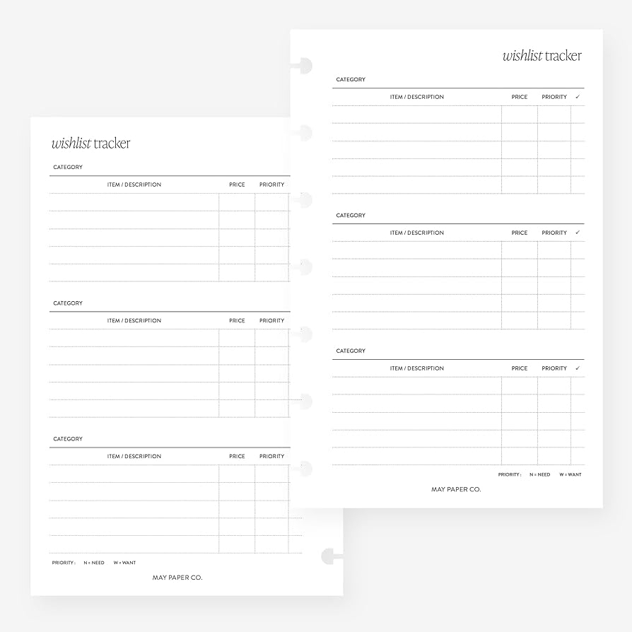 Mini Happy Planner Free Printables