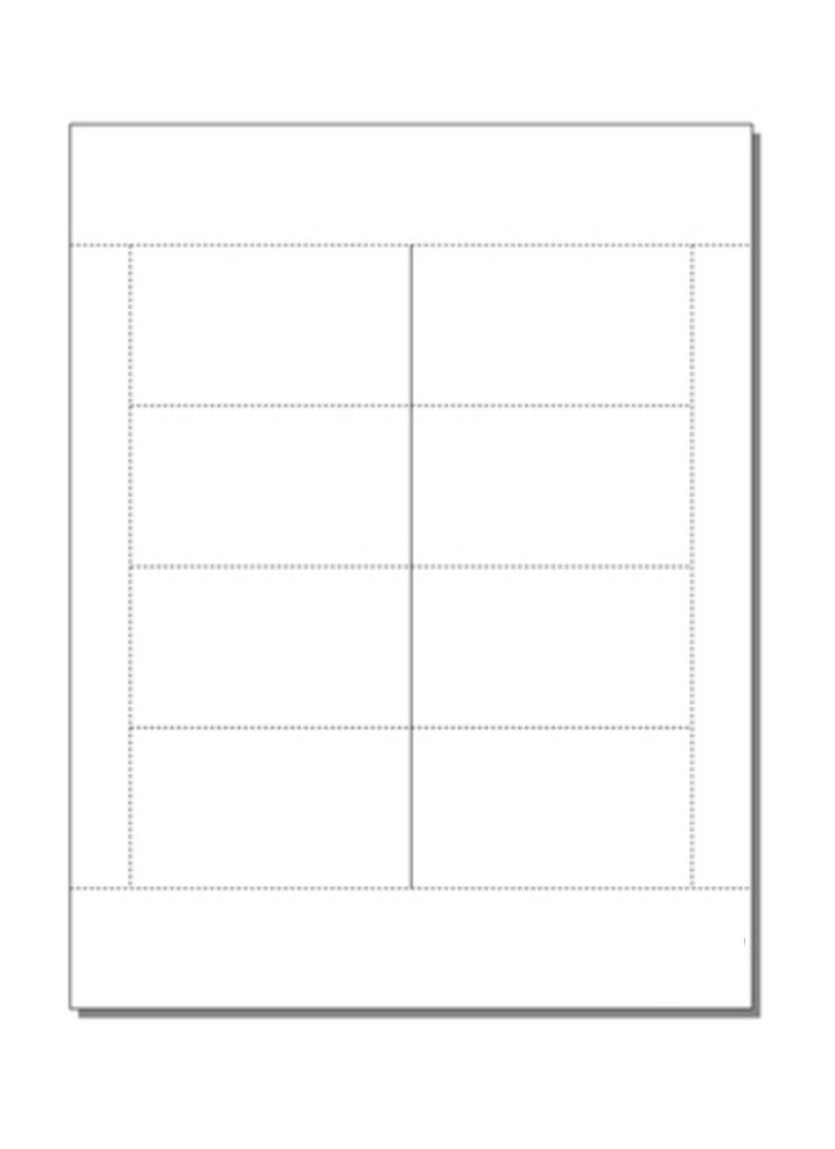 Amazon Print Ready Folding Business Card Side Folded 3 1 2 X 2 4 UP On 8 1 2 X 11 White 65lb Cover Paper 250 Sheets 1000 Cards Office Products