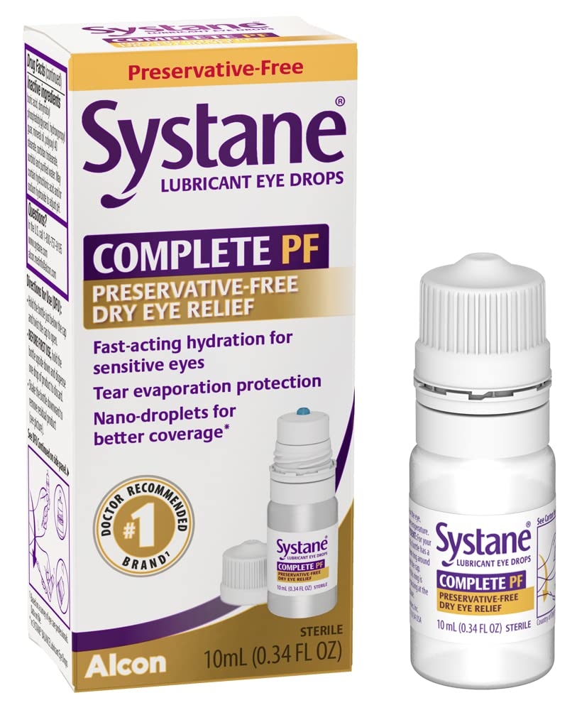 Amazon Systane COMPLETE PF Multi Dose Preservative Free Dry Eye Drops 10ml Health Household