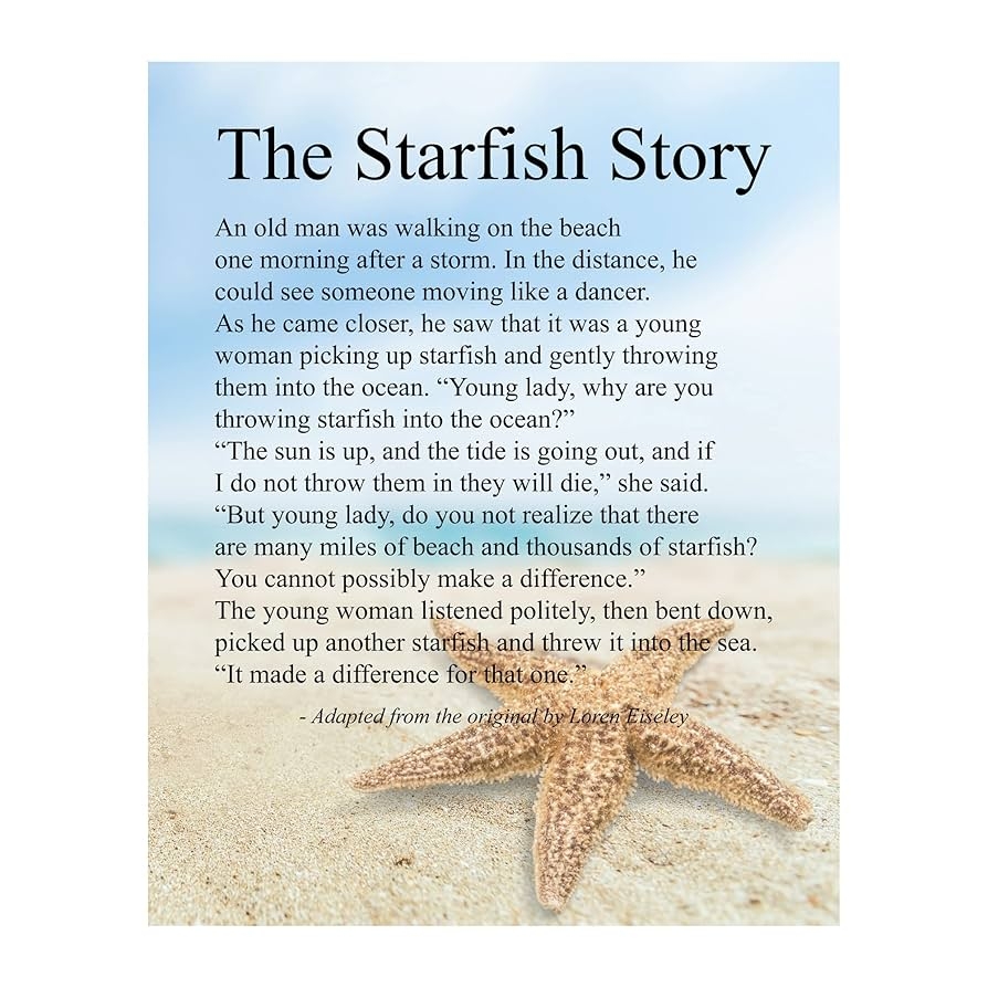 Starfish Story Printable Free