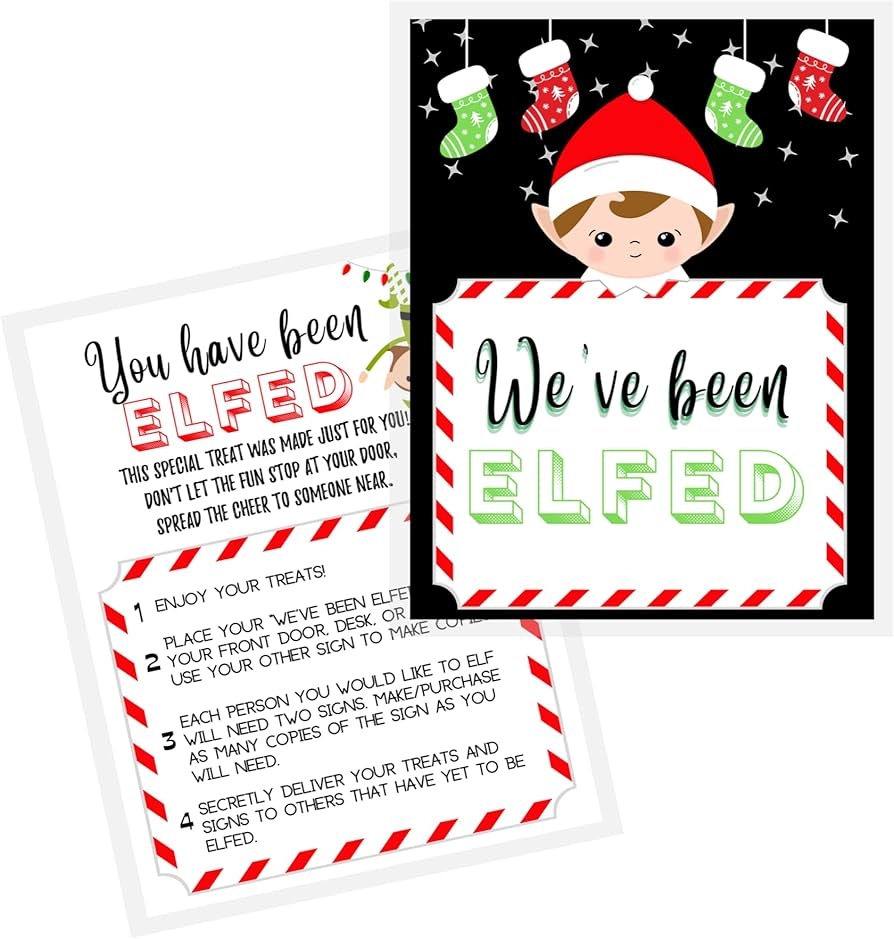 We Ve Been Elfed Printable Free